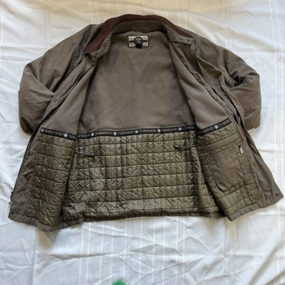 Budweiser North End Utility Quilted Heavy weight Thermal Work Coat Extra Large - Picture 10 of 12